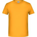 Chlapecké tričko z bio bavlny James+Nicholson 8008B - Gold yellow S