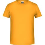Chlapecké tričko z bio bavlny James+Nicholson 8008B - Gold yellow M