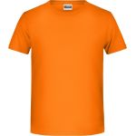 James+Nicholson T-Shirt aus Bio-Baumwolle für Jungen 8008B – Orange S