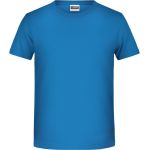 James+Nicholson 8008B Jungen-T-Shirt aus Bio-Baumwolle – Cobalt S
