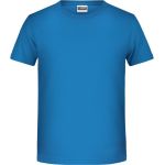 James+Nicholson T-Shirt aus Bio-Baumwolle für Jungen 8008B – Kobalt XXL