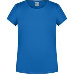 James+Nicholson 8007G Mädchen-T-Shirt aus Bio-Baumwolle – Cobalt XS