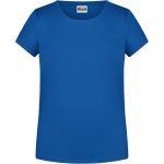 Dívčí tričko z bio bavlny James+Nicholson 8007G - Royal XS