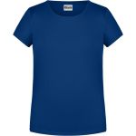 Dívčí tričko z bio bavlny James+Nicholson 8007G - Dark royal XS