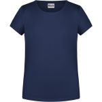 Dívčí tričko z bio bavlny James+Nicholson 8007G - Navy XXL