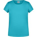 James+Nicholson 8007G Mädchen-T-Shirt aus Bio-Baumwolle – Pacific XS