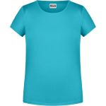 Dívčí tričko z bio bavlny James+Nicholson 8007G - Pacific XL