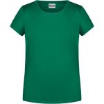 James+Nicholson Mädchen-T-Shirt aus Bio-Baumwolle 8007G – Irischgrün XS