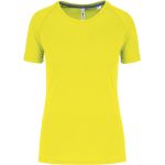 Dámské sportovní tričko Kariban PA4013 - Fluorescent yellow S
