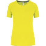 Damen-Sport-T-Shirt Kariban PA4013 – Fluoreszierendes Gelb L