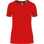 Damen Sport T-Shirt Kariban PA4013 - Rot S