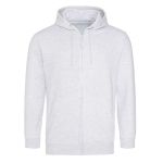 Pánská mikina na zip s kapucí ZOODIE - Ash XXL