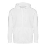 Herren-Kapuzenpullover mit Reißverschluss ZOODIE – Arktisweiß XXL