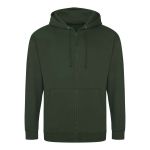 Herren-Kapuzenpullover mit Reißverschluss ZOODIE – Waldgrün XL