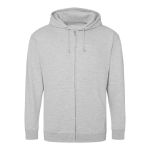 Pánská mikina na zip s kapucí ZOODIE - Heather grey L