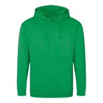 Herren-Kapuzenpullover mit Reißverschluss ZOODIE – Kelly Green XXL