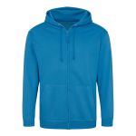 Herren-Kapuzenpullover mit Reißverschluss ZOODIE – Sapphire Blue L