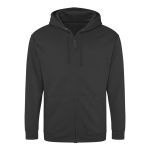 Pánská mikina na zip s kapucí ZOODIE - Storm grey XXL