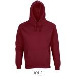 Unisex Kapuzenpullover CONDOR - Burgunderrot 3XL