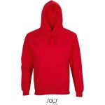 Unisex mikina s kapucí CONDOR - Bright red S