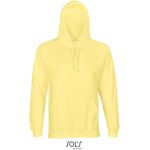 Unisex mikina s kapucí CONDOR - Light yellow M