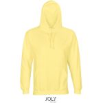 Unisex mikina s kapucí CONDOR - Light yellow L