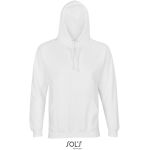 Unisex mikina s kapucí CONDOR - Bílá 3XL