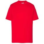 Kinder-T-Shirt mit kurzen Ärmeln TSRK150 – Rot 9/11 Jahre
