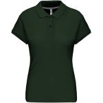 Damen-Poloshirt Kariban K242 - Waldgrün S