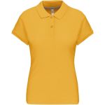 Damen Poloshirt Kariban K242 - Gelb S