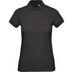 B+C Inspire Poloshirt für Damen – Schwarz XS