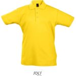 Kinderpoloshirt Summer Kids II - Gelb 6 Jahre