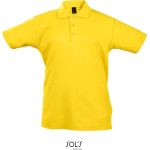 Kinderpoloshirt Summer Kids II - Gelb 6 Jahre