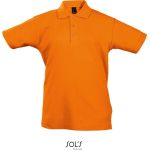 Kinderpoloshirt Summer Kids II - Orange 4 Jahre