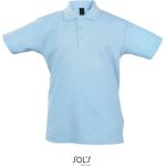 Kinderpoloshirt Summer Kids II – Himmelblau 8 Jahre
