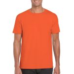 Herren T-Shirt Gildan GI64000 - Orange L