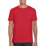 Herren T-Shirt Gildan GI64000 - Rot 3XL